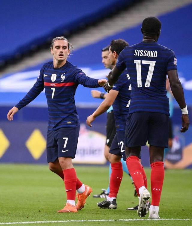 瑞典逆转法国，格列兹曼统治全场